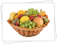 Tutty-fruity une corbeille de fruits au bureau